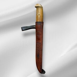Vintage Marttiini Rovaniemi Finland Knife Fixed Blade Fish Fillet Fishing Rapala